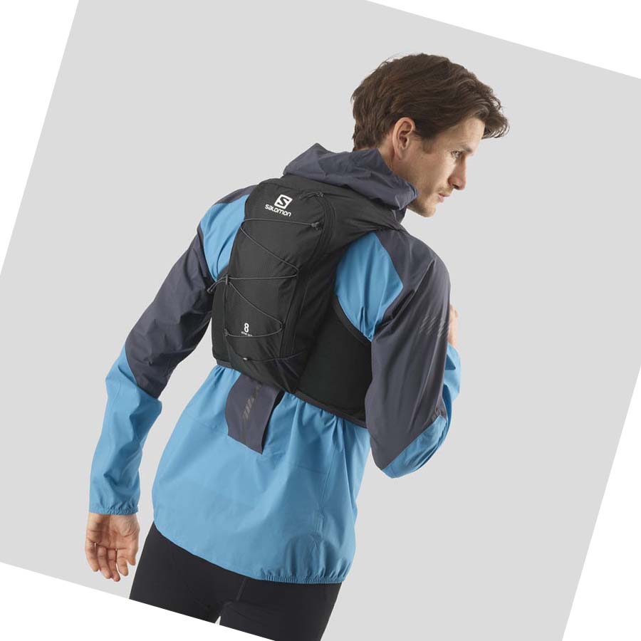 Running Packs Salomon ACTIVE SKIN 8 Hombre Negros | MX 3088KOR